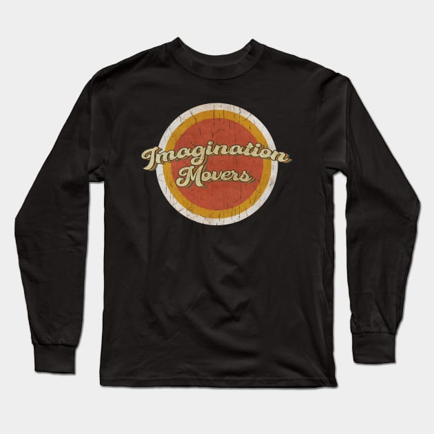 circle vintage Imagination Movers Long Sleeve T-Shirt by KewanAlasStore